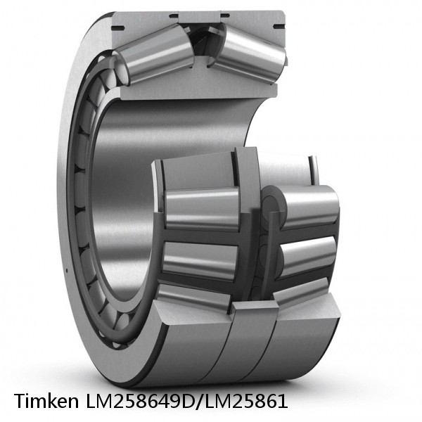 LM258649D/LM25861 Timken Tapered Roller Bearing Assembly