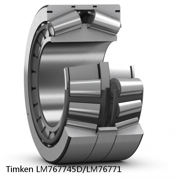 LM767745D/LM76771 Timken Tapered Roller Bearing Assembly