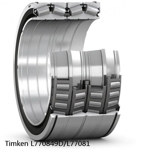 L770849D/L77081 Timken Tapered Roller Bearing Assembly