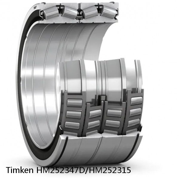 HM252347D/HM252315 Timken Tapered Roller Bearing Assembly #1 small image